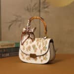 New Chinoiserie Suzhou Embroider Camellia Bag Bamboo Bag - Image 3