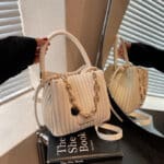Cross-border Portable Pleated Shoulder Bag