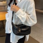 Super Popular Crossbody Bag Korean Style Versatile Dumpling Bag - Image 5