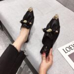 Women's Half-Slippers for Outdoor Wear Spring/Summer Fashion Versatile Lazy Flat Low-Heel Sandals